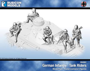 Rubicon Models - 1/56 German Infantry - Tank Riders