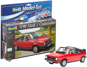 Revell - 1/24 Volkswagen Golf 1 Cabrio (Model Set Incl. Paint)