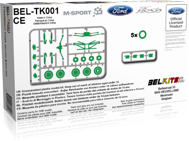 Belkits - 1/24 Ford Fiesta S2000/WRC