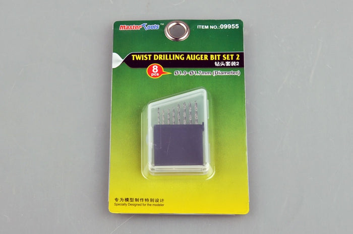 Master Tools - Twist Drilling Auger Bit Set 2 (1.0 - 1.7mm Dia.)