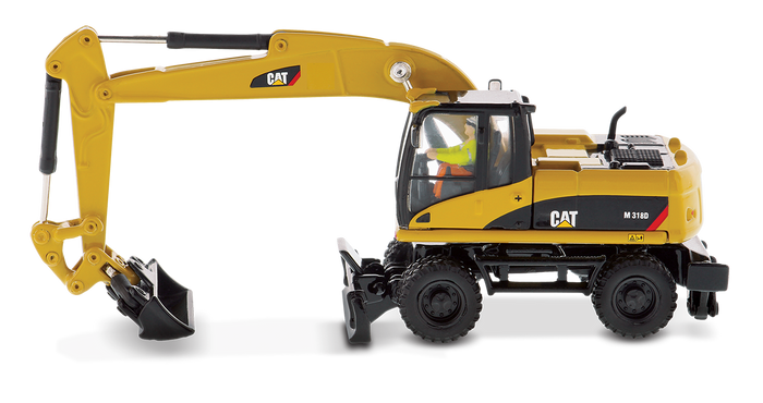 CAT/DM  - 1/87  M318D Wheel Excavator HL