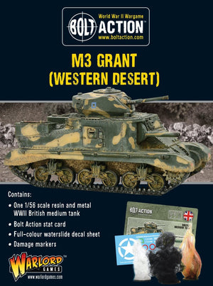 Warlord - Bolt Action  M3 Grant (Western Desert)