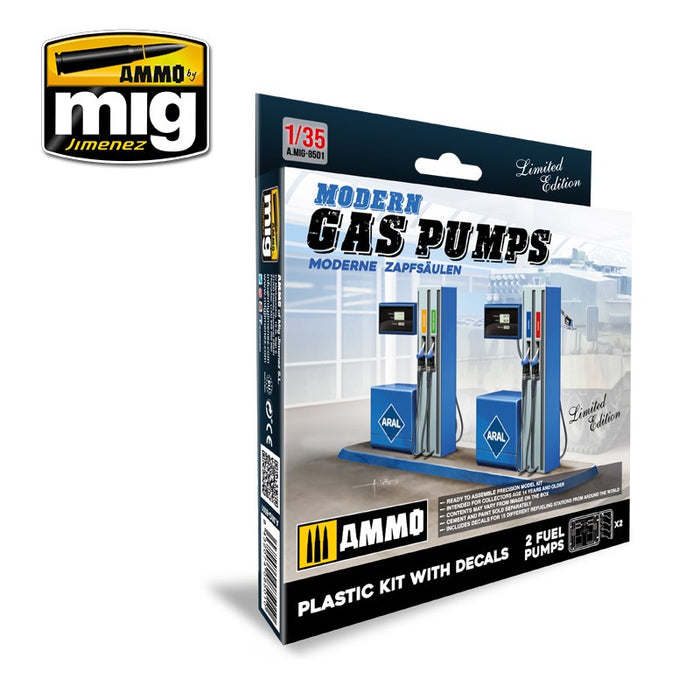 AMMO - 1/35 Modern Gas Pumps (Limited Edition)