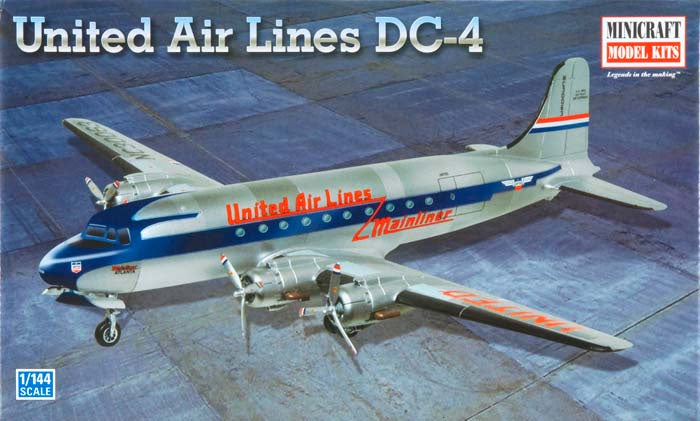 Minicraft - 1/144 United Airlines DC-4