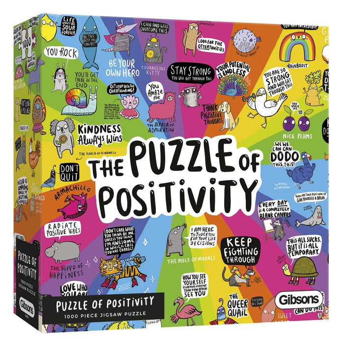 Gibsons - Puzzle of Positivity (1000pcs)