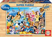 Educa - The Wonderful World Of Disney Puzzle (100pc)