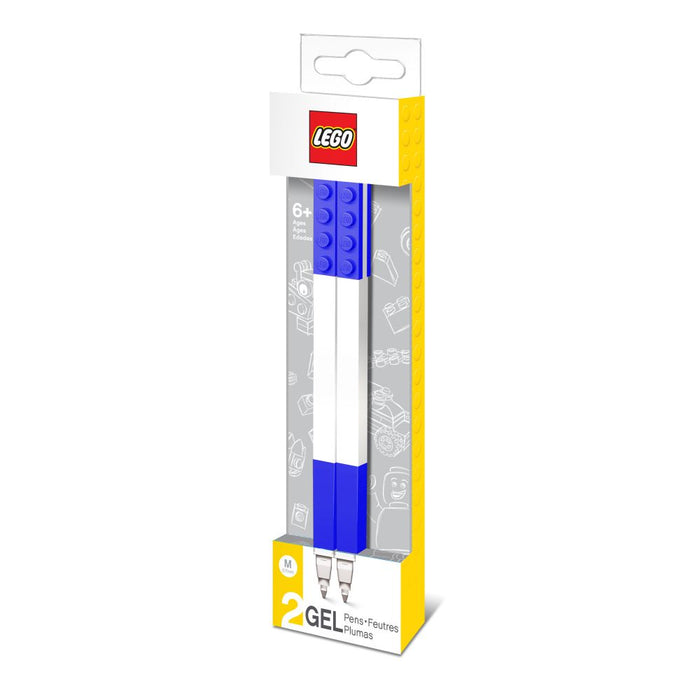 LEGO - Blue Gel Pens (2pcs)