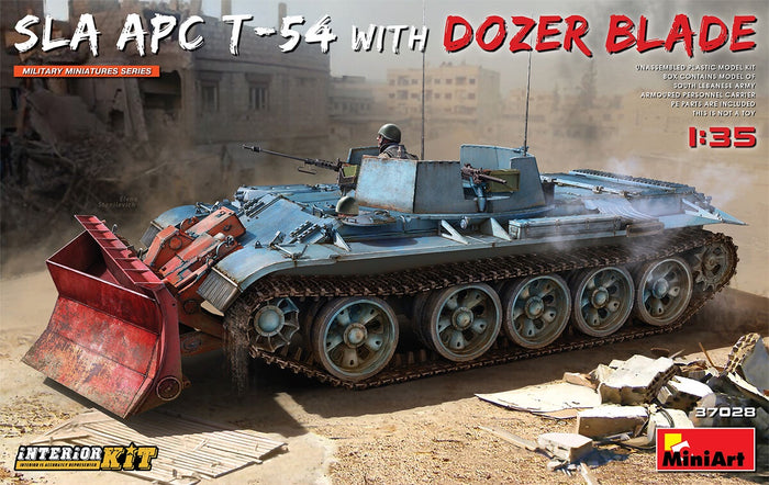 Miniart - 1/35 SLA Heavy APC T-54 w/ Dozer Blade & Interior Kit