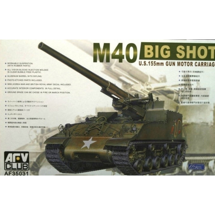 AFV Club - 1/35 US M40 "Big Shot" 155mm Gun Motor Carriage