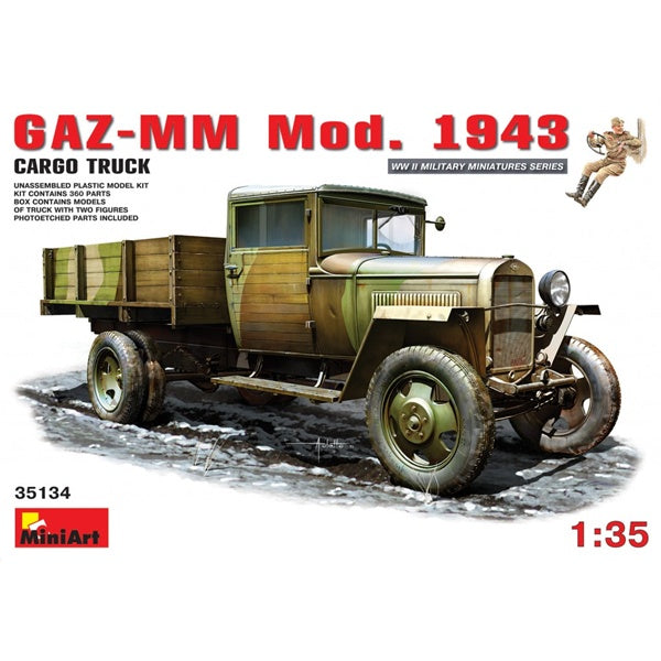 Miniart - 1/35 GAZ-MM Mod.1943 Truck