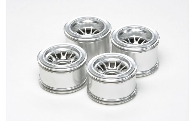 Tamiya - F104 Plated Mesh Wheel for Rubber Tyre