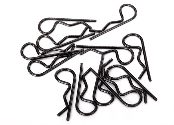 Traxxas - 1834A  Body Clips (BLK) 12 (Most Cars)
