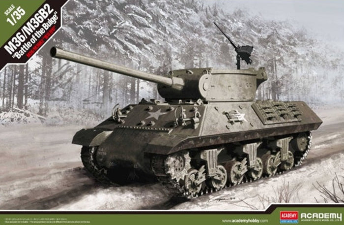 Academy - 1/35 M36/M36B2 - Battle Of The Bulge