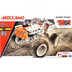 Meccano - Super Truck 15-in-1 Model Set