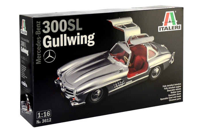 Italeri - 1/16 Mercedes-Benz 300SL Gullwing