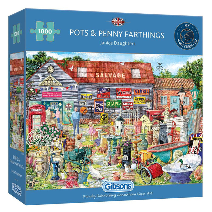 Gibsons - Pots & Penny Farthings (1000pcs)