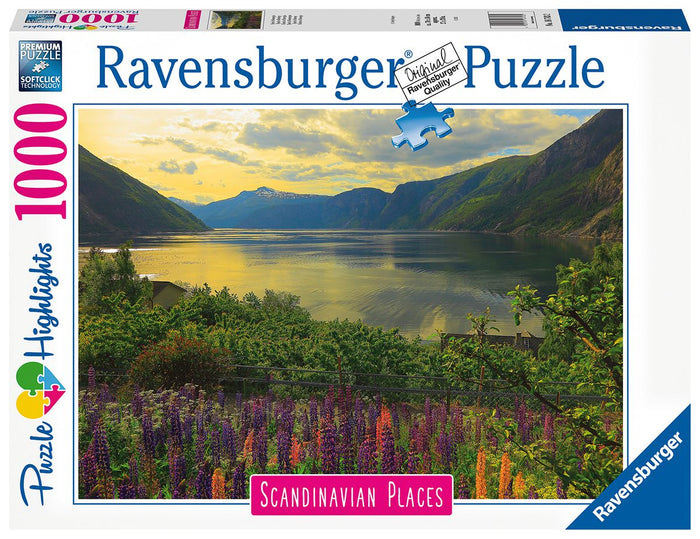 Ravensburger - Scandinavian Places Fjord In Norway (1000pcs)