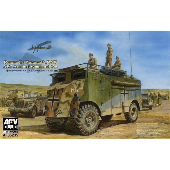 AFV Club - 1/35 Rommel's Mammoth DAK AEC Armoured Command Vehicle