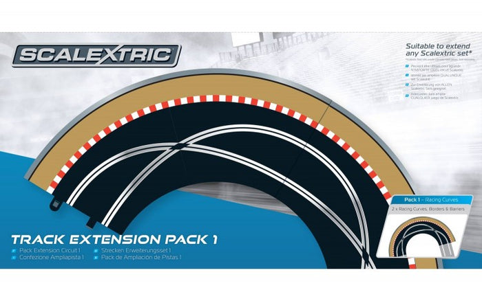 Scalextric - Track Ext Pack 1 - Racing Curves