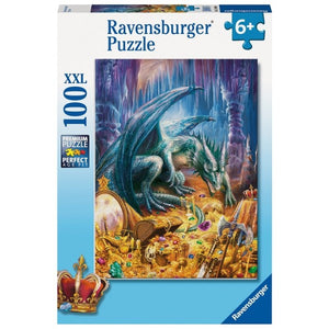 Ravensburger - Dragon's Treasure (100pcs) XXL Puzzle