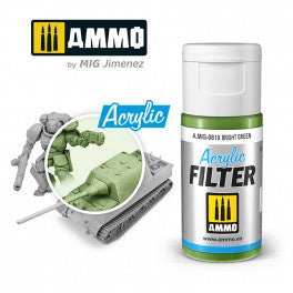 AMMO - 0810 Acrylic FILTER Bright Green