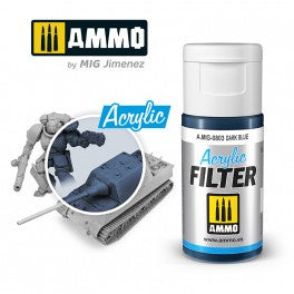 AMMO - 0803 Acrylic FILTER Dark Blue