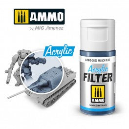 AMMO - 0807 Acrylic FILTER French Blue