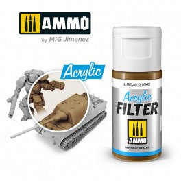 AMMO - 0822 Acrylic FILTER Ochre