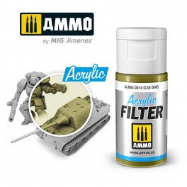 AMMO - 0814 Acrylic FILTER Olive Drab