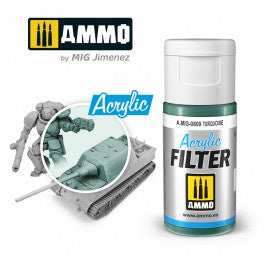 AMMO - 0809 Acrylic FILTER Turquoise