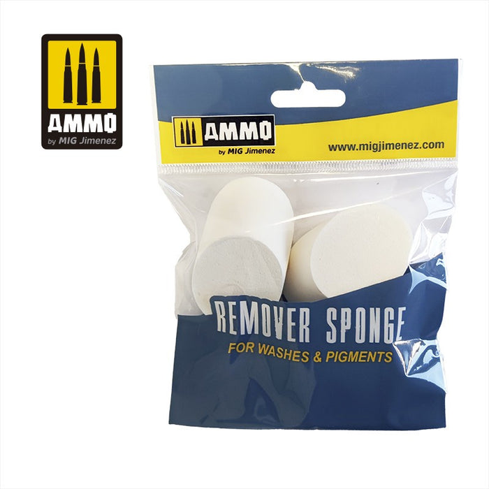 AMMO - 8572 Remover Sponge for Washes & Pigments (2pcs)