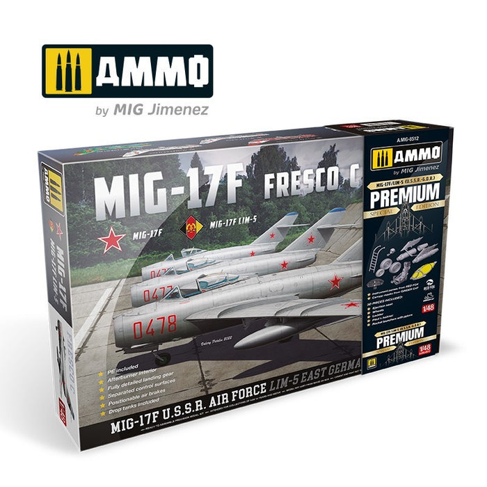 AMMO - 1/48 MIG-17F / Lim-5 U.S.S.R. - G.D.R. (Premium Edition)
