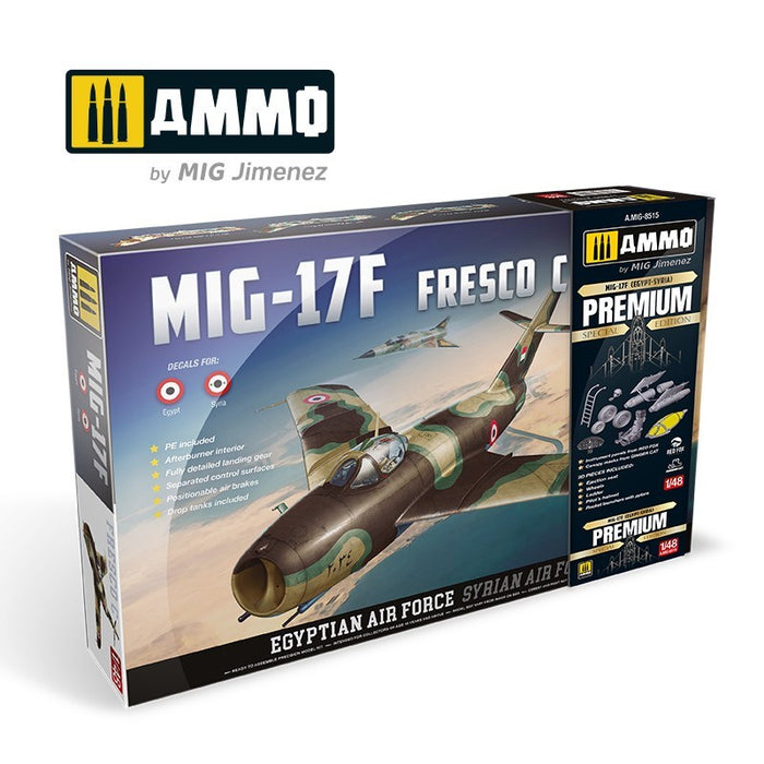 AMMO - 1/48 MIG-17F Egypt - Syria (Premium Edition)