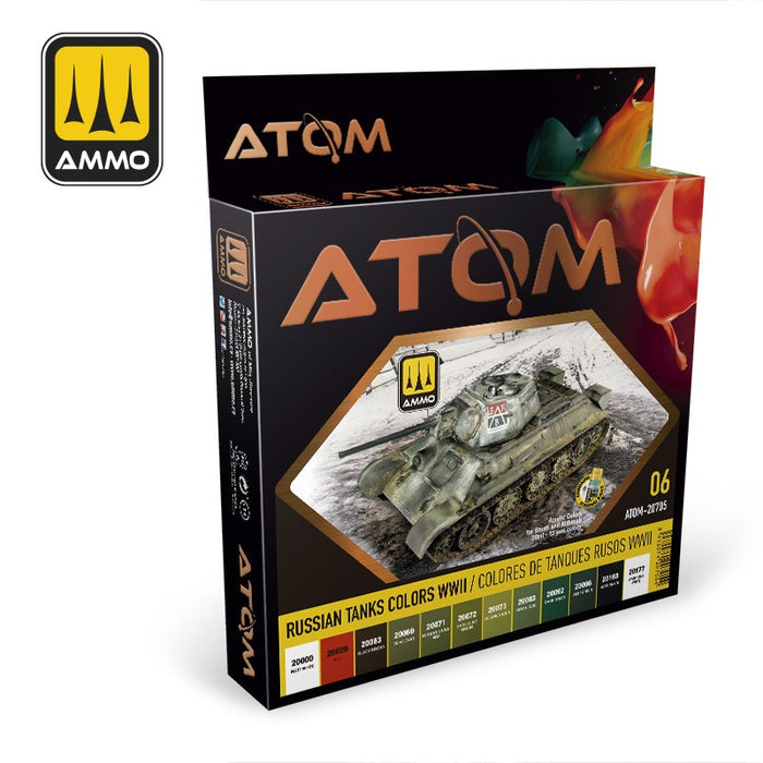ATOM - 20705 Russian Tank Colors WWII