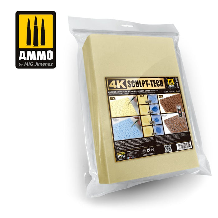 AMMO - 4K Sculp-Tech 3cm (20 x 30 x 3cm) 1pc