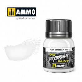 AMMO - 0649 DRYBRUSH Fluor White