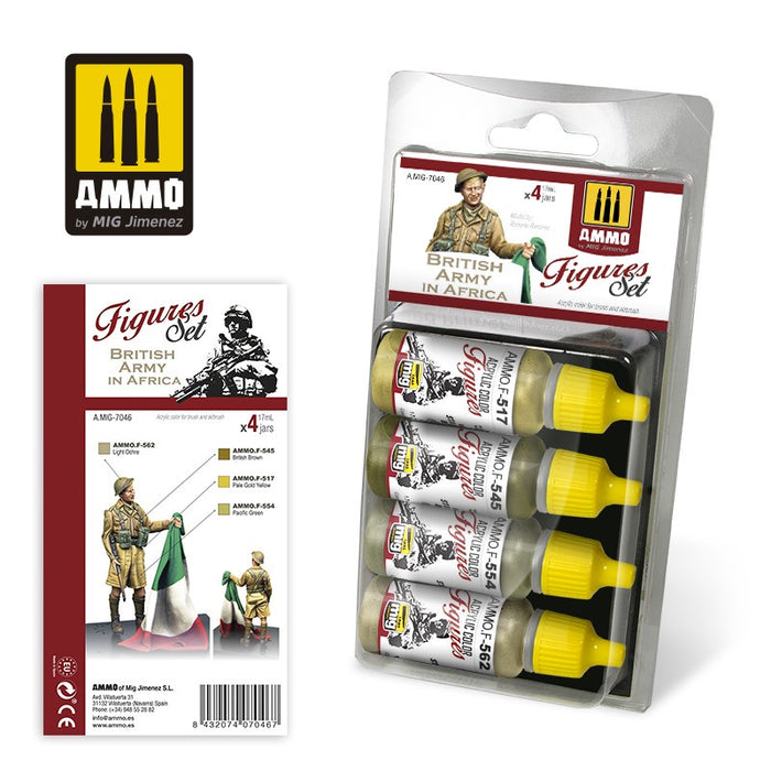 AMMO - 7046 British Army in Africa (Paint Set)