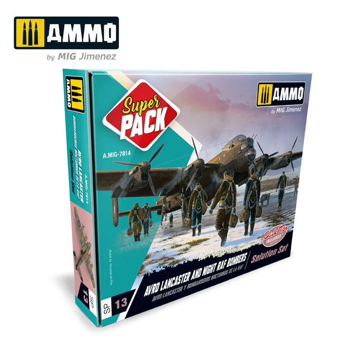 AMMO - 7814 SUPER PACK AVRO Lancaster and Night RAF Bombers Solution Set