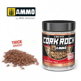 AMMO - 8438 CORK ROCK Crushed Brick Thick (100mL)