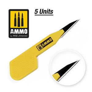 AMMO - 8685 Precision Blade Straight (5 pcs.)