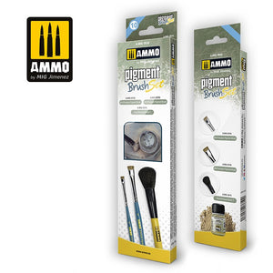 AMMO - Brush Set - Pigment Brushes