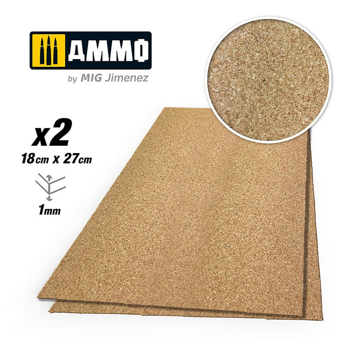 AMMO - Create Cork - Fine Grain (1mm) 2pcs