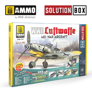 AMMO - SOLUTION BOX  WWII Luftwaffe Mid War Aircraft