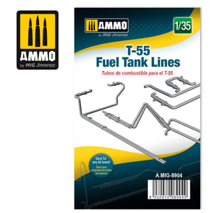 AMMO 8904 - 1/35 T-55 Fuel Tank Lines (Resin)