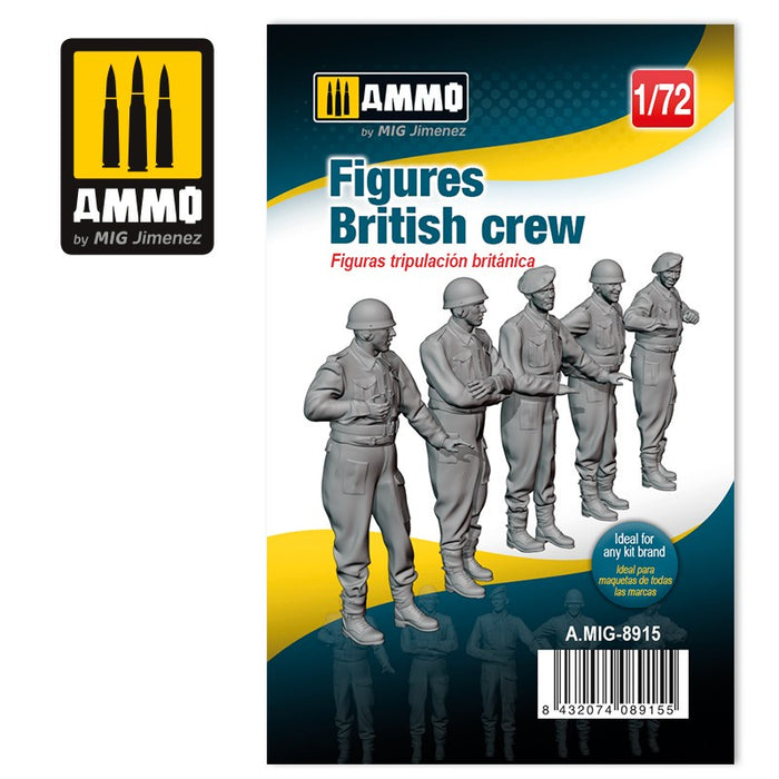 AMMO 8915 - 1/72 Figures British crew