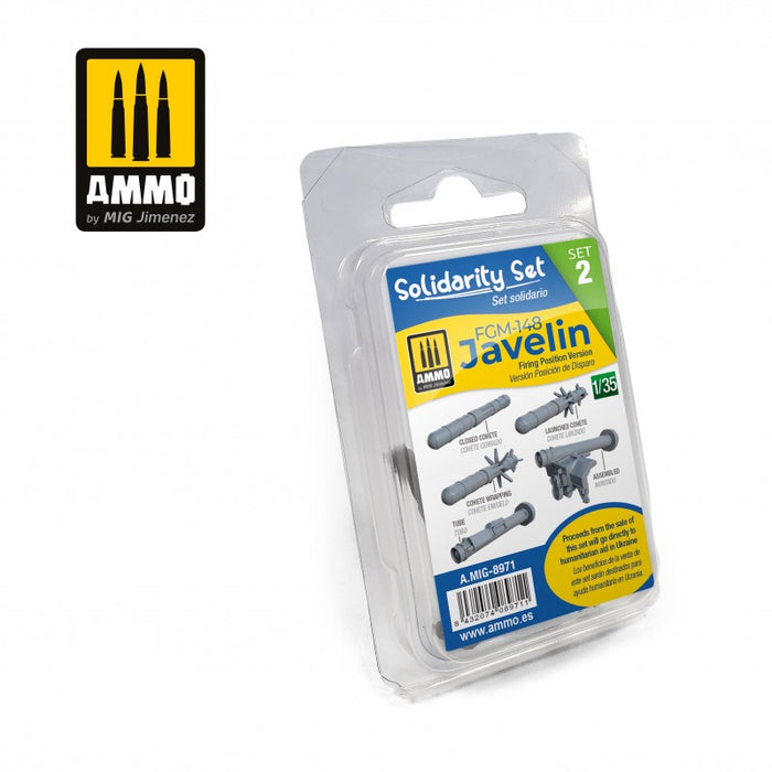AMMO 8971 - 1/35 FGM-148 Javelin Set #2 - Firing Position Version Solidarity Set