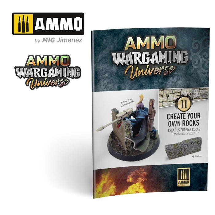 AMMO WARGAMING UNIVERSE Book 11 - Create your own Rocks