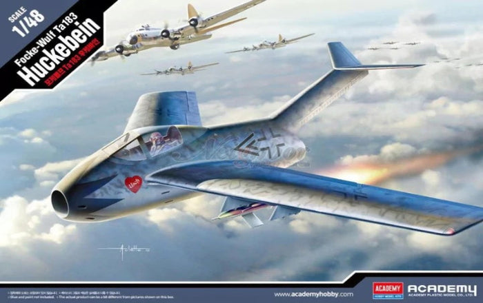 Academy - 1/48 Focke-Wulf Ta 183 Huckebein