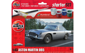 Airfix - 1/43 Aston Martin DB (Starter Set Incl. Paint)