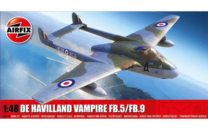 Airfix - 1/48 de Havilland Vampire FB.5/FB.9